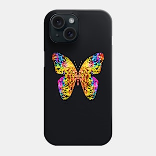 Surreal Butterfly in Vibrant Colors Phone Case