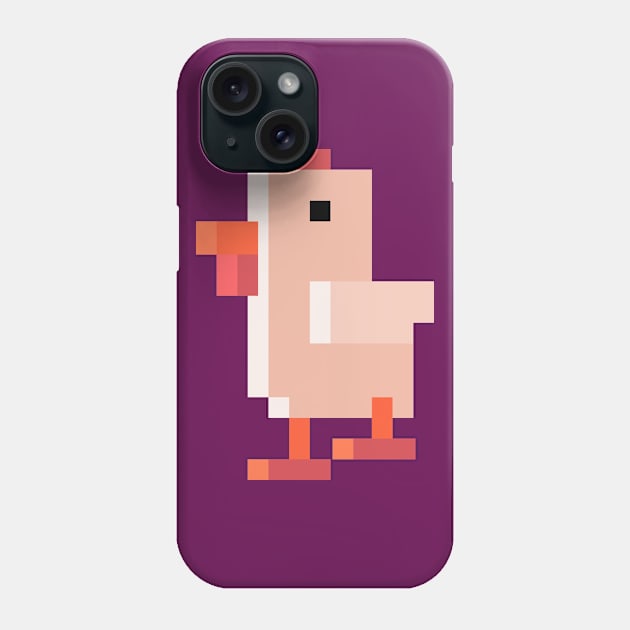 Chicken Jump Phone Case by Pushloop