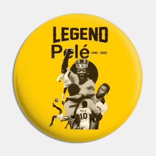 Pelé legend forever Goat Pin