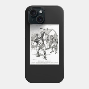 Punch cartoon Home Rule Redmond 1909 Phone Case