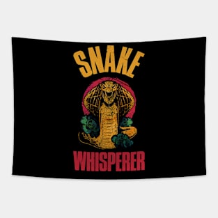 Snake Whisperer Funny Snake Gift Tapestry