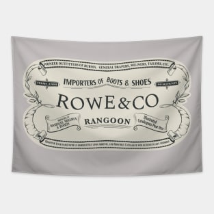 Rowe & Co, Rangoon c.1920 Tapestry