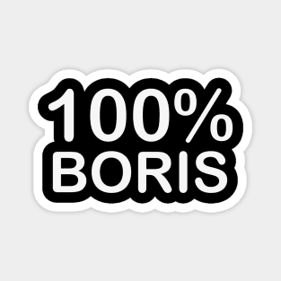 Boris name father of the groom gifts for wedding. Magnet