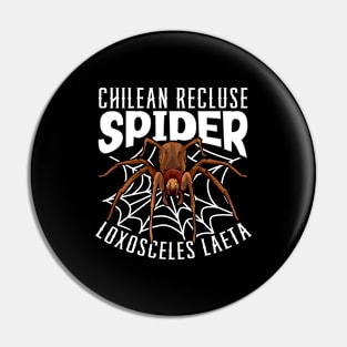 Chilean Recluse Spider Pin