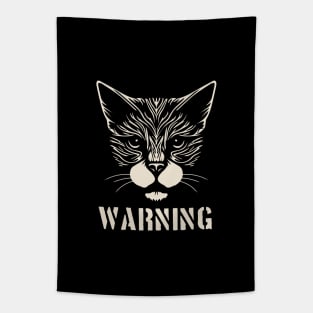 ANGRY CAT Tapestry