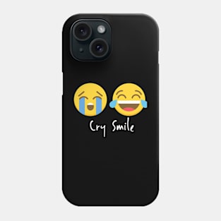 cry smile Phone Case