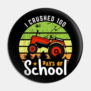 I crushed 100 days of school Pin