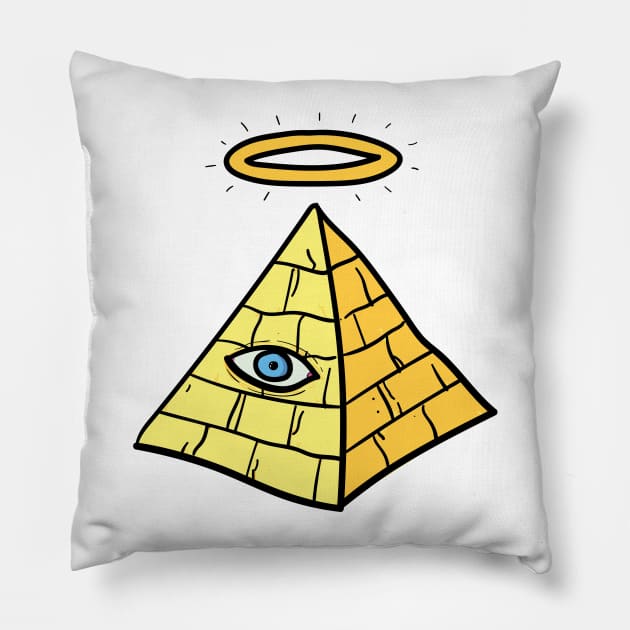 The Holy Truth Pillow by DoctorBillionaire