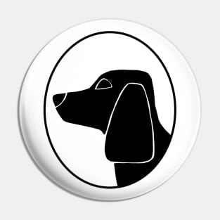 Beagle Cameo Pin