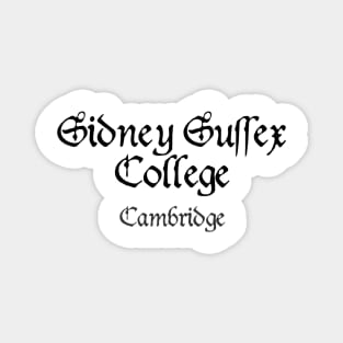 Cambridge Sidney Sussex College Medieval University Magnet