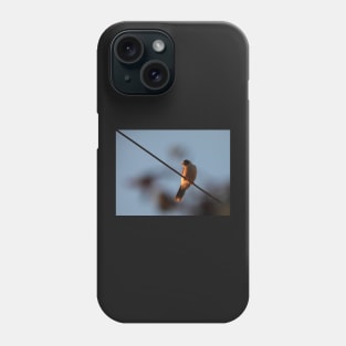 Noisy Miner bird on a wire Phone Case