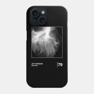 Disorder / Minimalist Style Graphic Design Phone Case