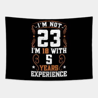 I'M Not 23 I'M 18 With 5 Years Experience Tapestry