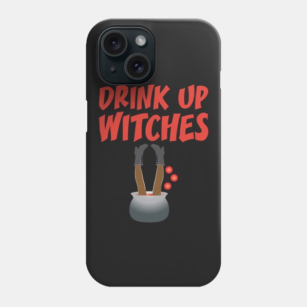 Halloween Drinking Drink Up Witches Phone Case by finedesigns