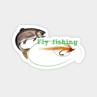 Fly fishing Magnet