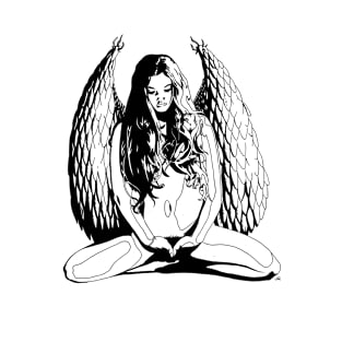 Girl With Wings T-Shirt