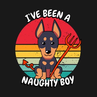 I've been a naughty boy - Guard dog T-Shirt