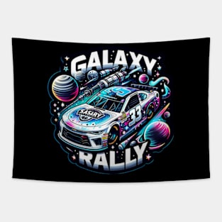 Nascar Super Galaxy Rally Tapestry