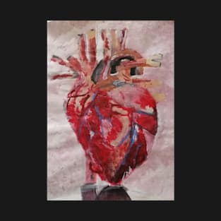 "Heartbeat" - realistic Heart T-Shirt