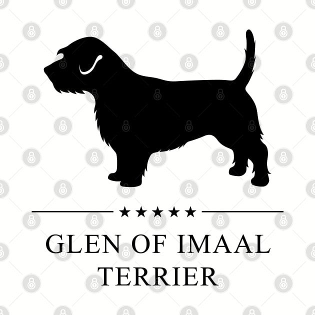 Glen of Imaal Terrier Black Silhouette by millersye