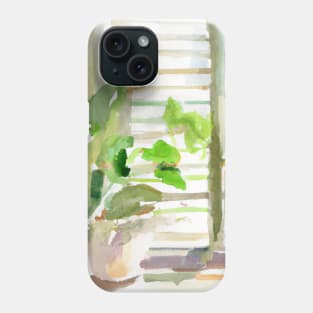 Abstract Plants Phone Case