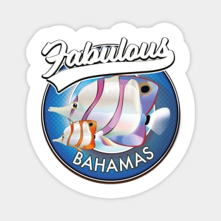 Bahamas fabulous logo Magnet