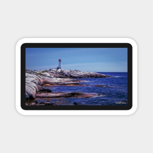 Lighthouse at Peggys Cove Magnet