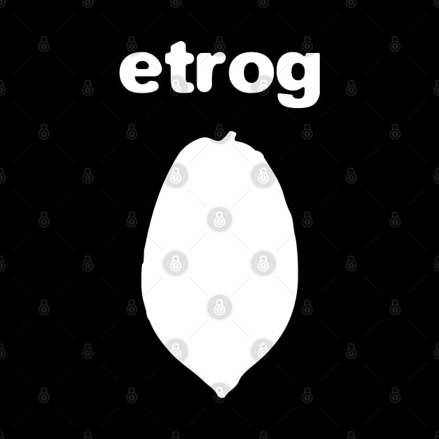 Ertog אֶתְרוֹג citron fruit white by FOGSJ