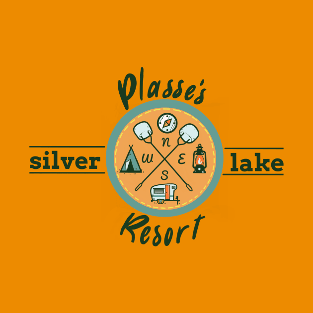 Plasse's Silver Lake Resort by parkinart