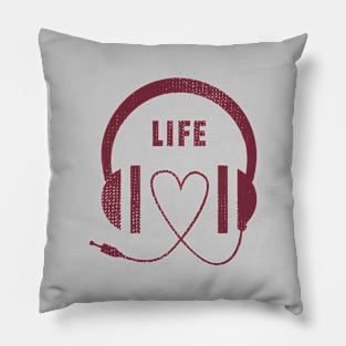 Music is Life Pillow