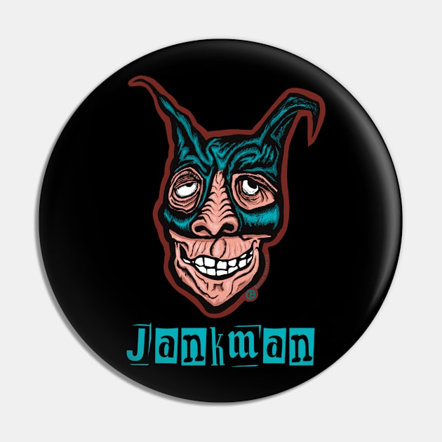 Jankman Pin by Art from the Blue Room