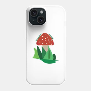 Positive Mushroom Artwork Phone Case