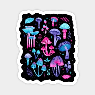 Enchanted Mushrooms Magnet