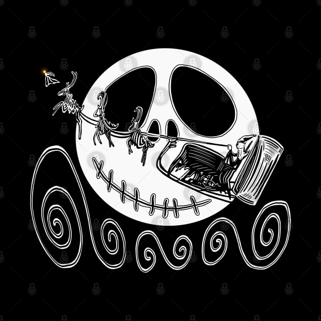 Sandy Claws Sleigh Ride The Nightmare Before Christmas by Jamie Collins