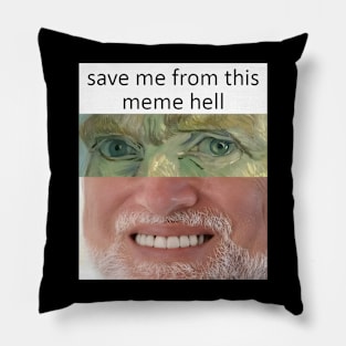 Hide the pain Harold Vincent Van Gogh Meme Pillow