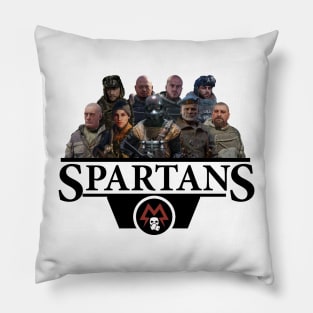 Metro Exodus Spartans (black) Pillow