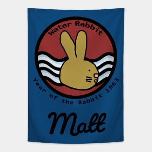 Matt Born Year of the Water Rabbit 1963 Tapestry