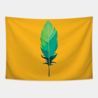 Colorful nature feather Tapestry