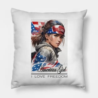 NEW   AMERICAN    GIRL Pillow