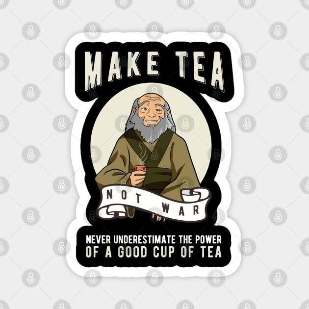 avatar the last airbender - Uncle iroh Magnet by OniSide