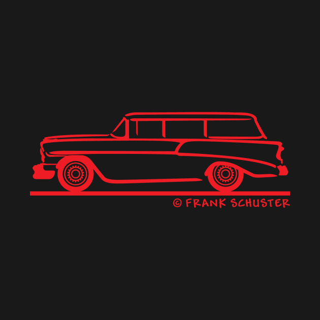 1956 Chevrolet Bel Air Station Wagon by PauHanaDesign