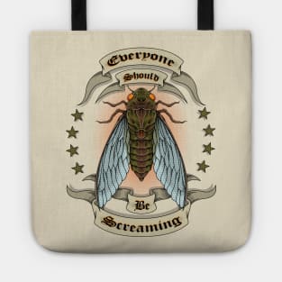 Cicada Scream Tote