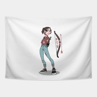 Ellie fan art Tapestry