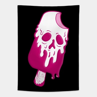 Ice Lolly Skull Popsicle Design Tapestry