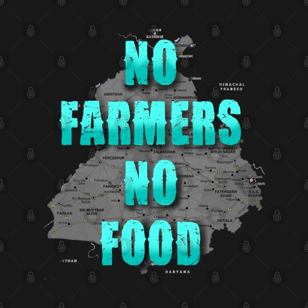 No Farmers No Food by SAN ART STUDIO 