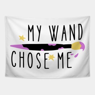 My Wand Chose Me Tapestry