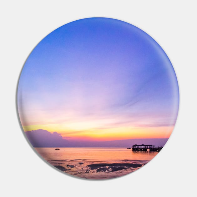 Malaysia seascape Pin by cloudart2868