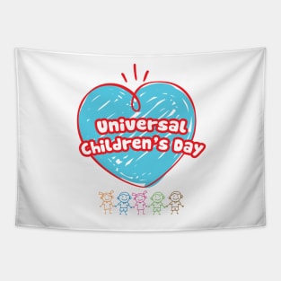 Loving heart for all children Tapestry