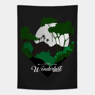 Love wonderlust Adventure Explore the world travel lover summer spring Tapestry