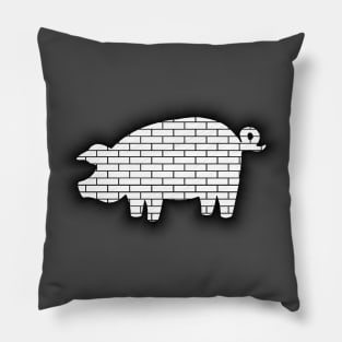 Brick Pig- Regular Pillow